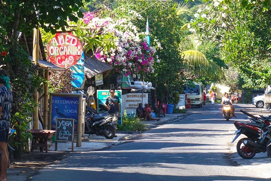 Amed: fishermen, coral reef, integration — Photo 3